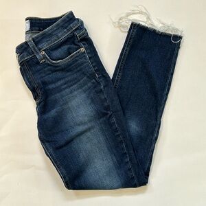 Paige skyline skinny crop jeans